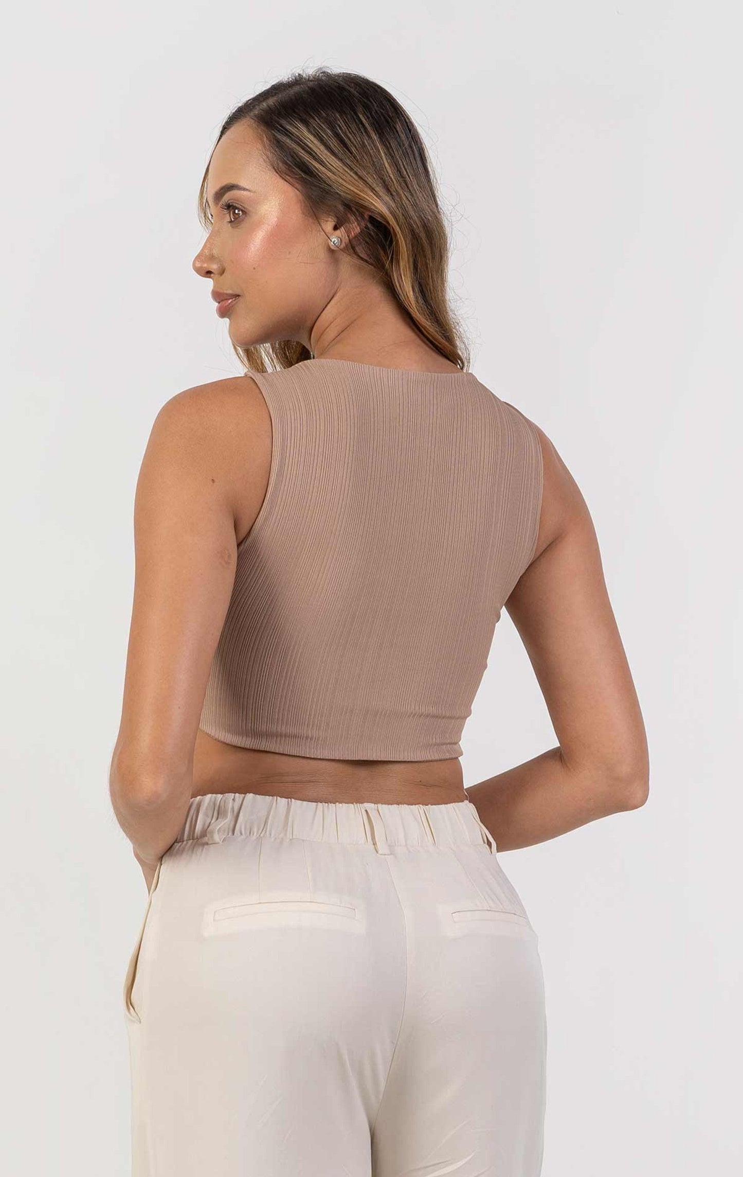 Crop top Lia RIB