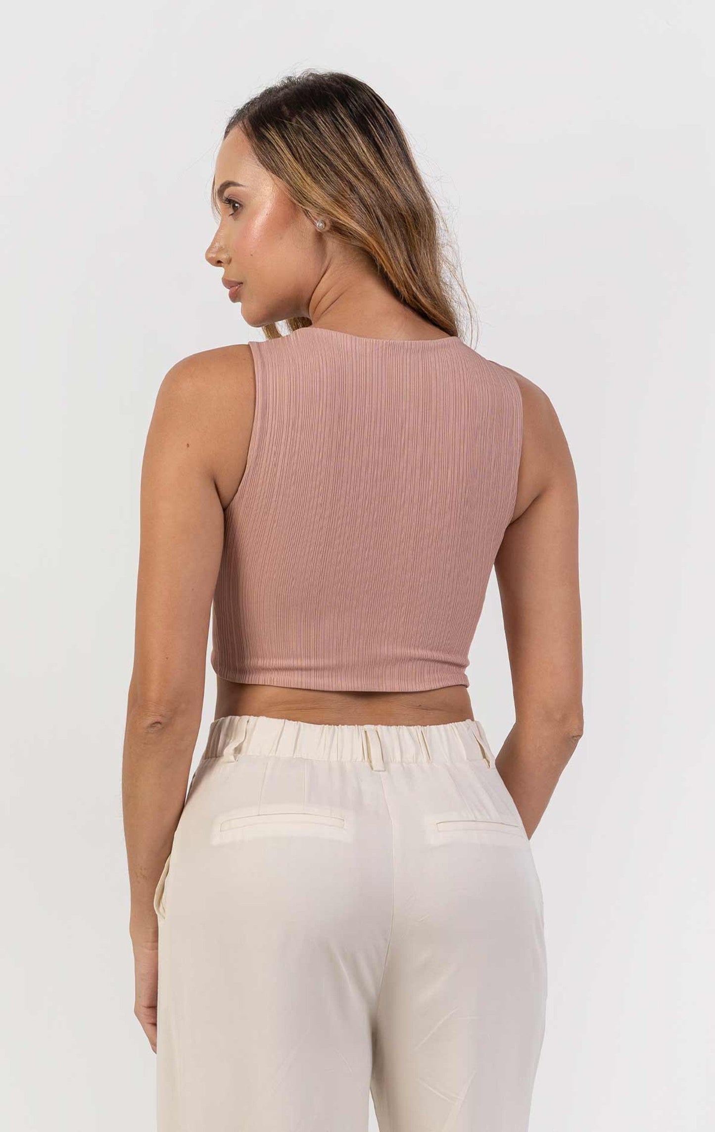 Crop top Lia RIB
