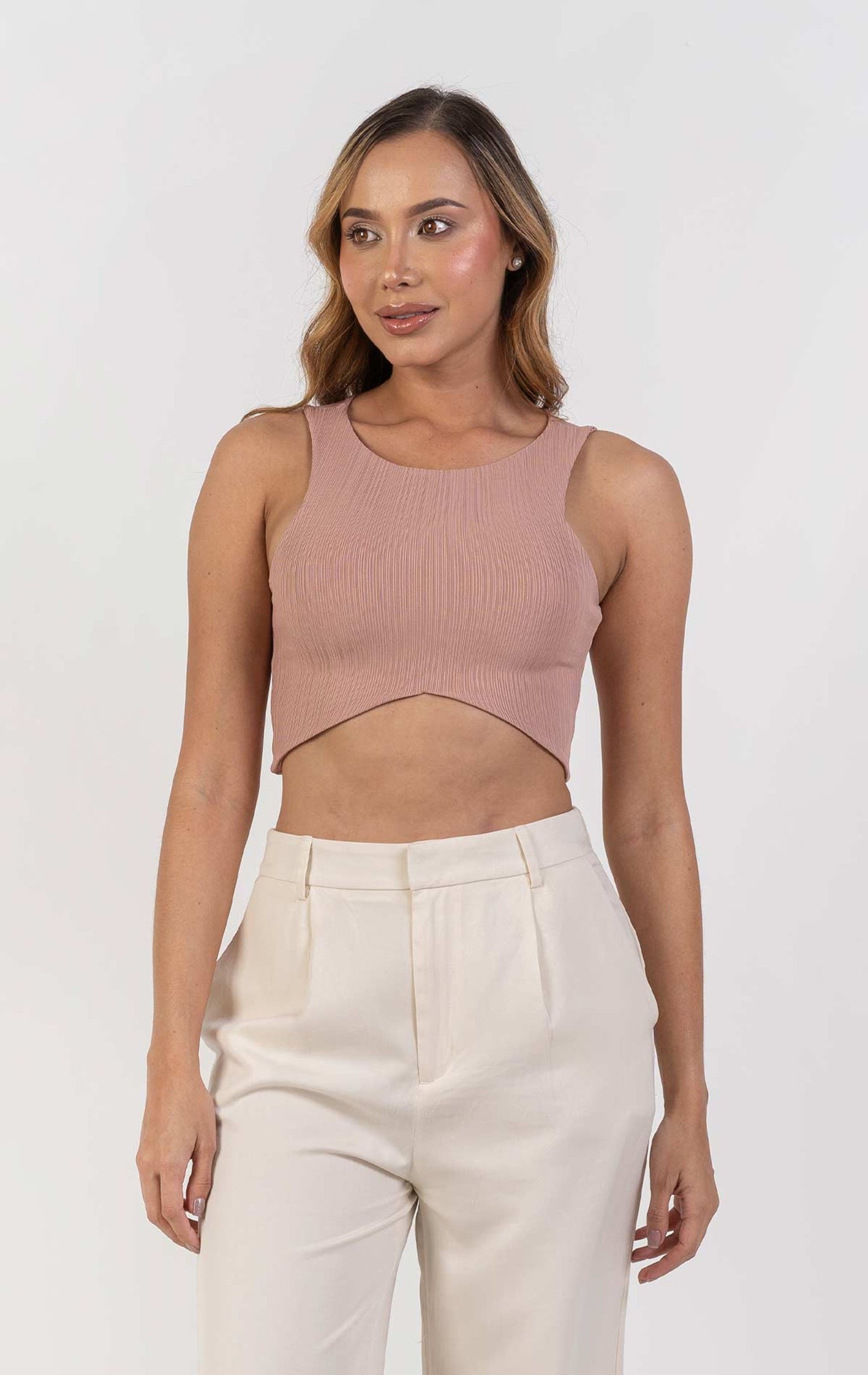 Crop top Lia RIB