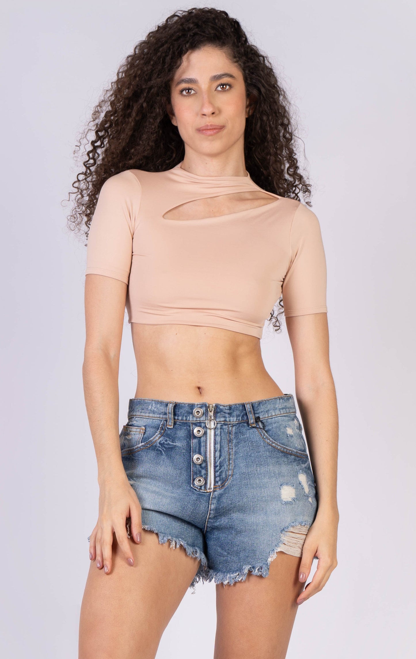 Crop top Violeta