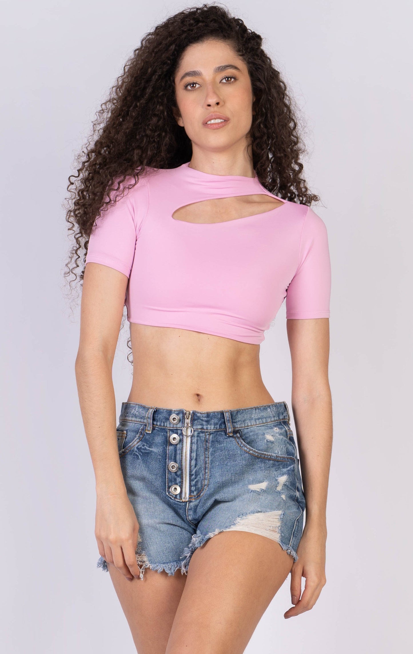 Crop top Violeta