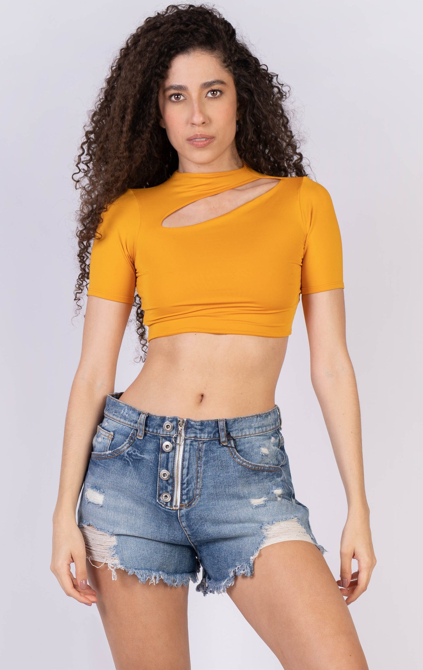 Crop top Violeta