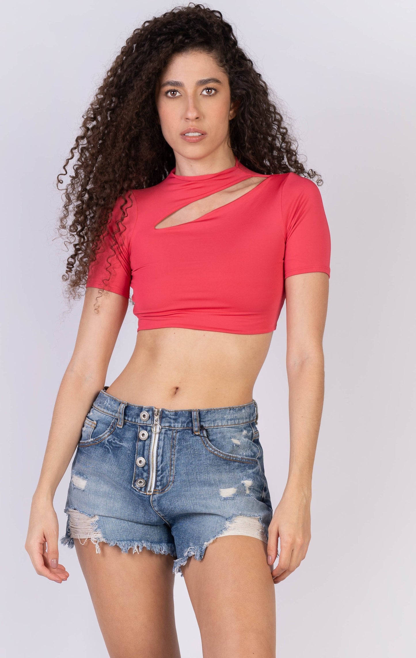 Crop top Violeta