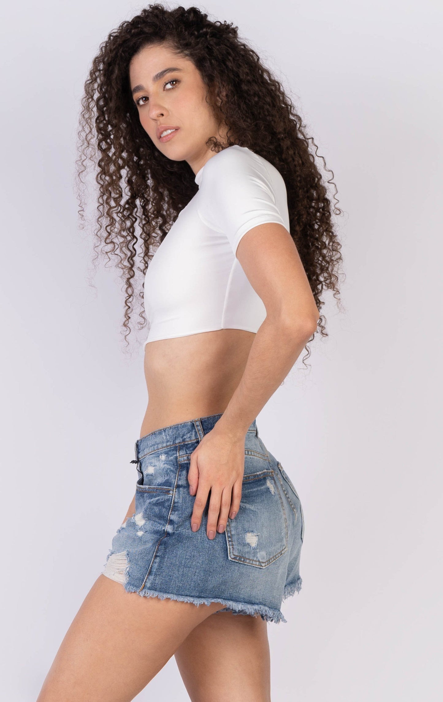 Crop top Violeta