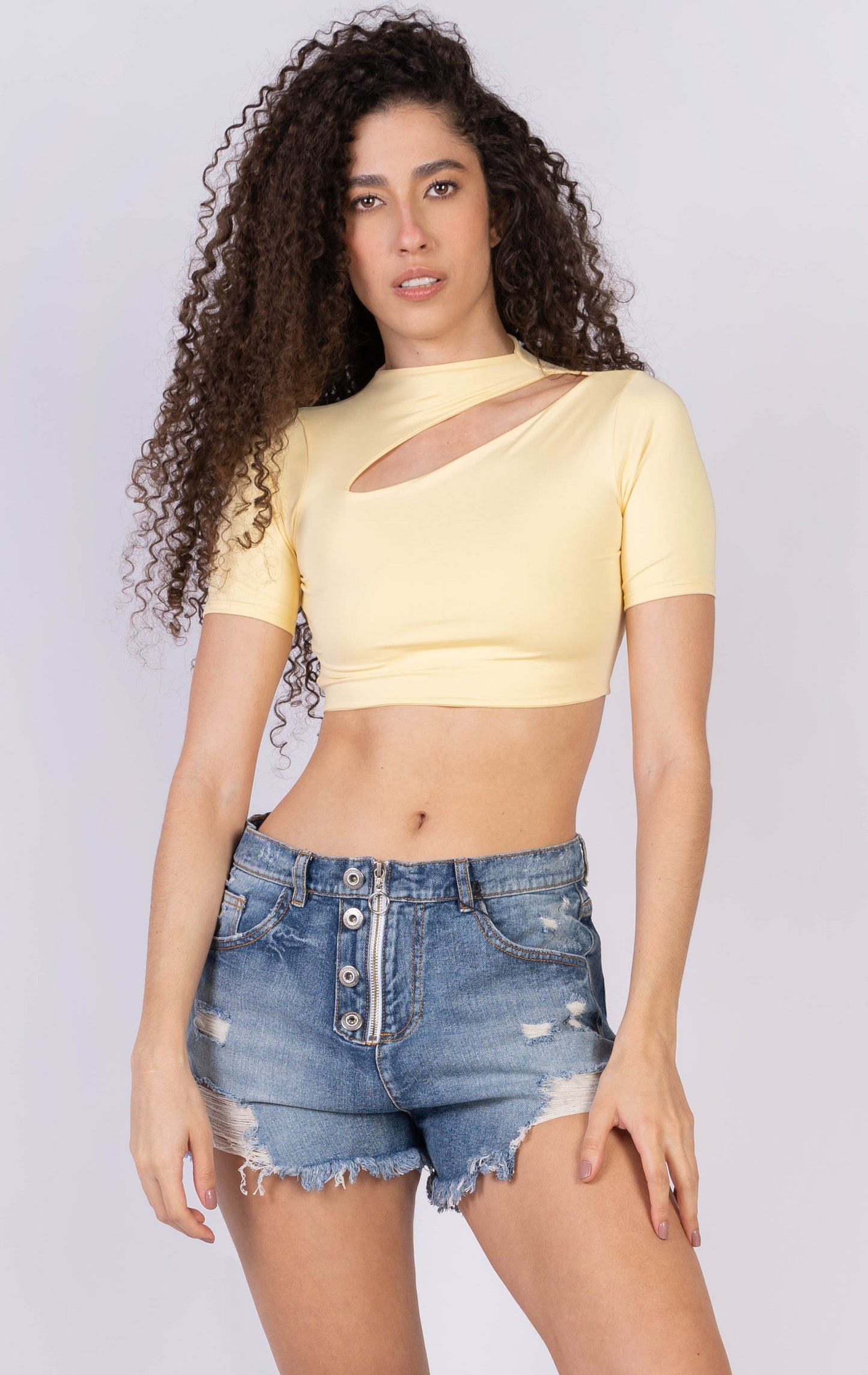 Crop top Violeta