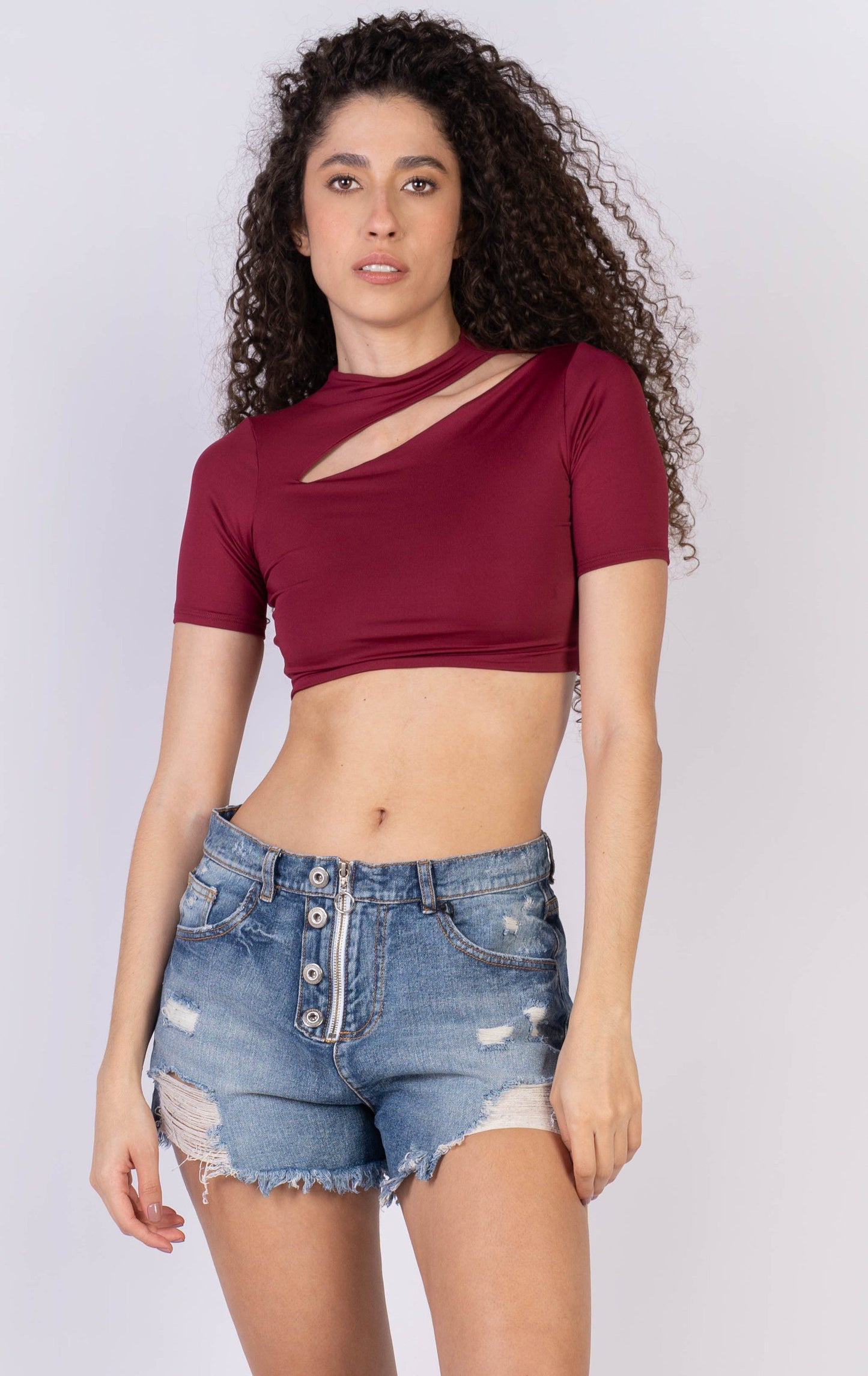 Crop top Violeta