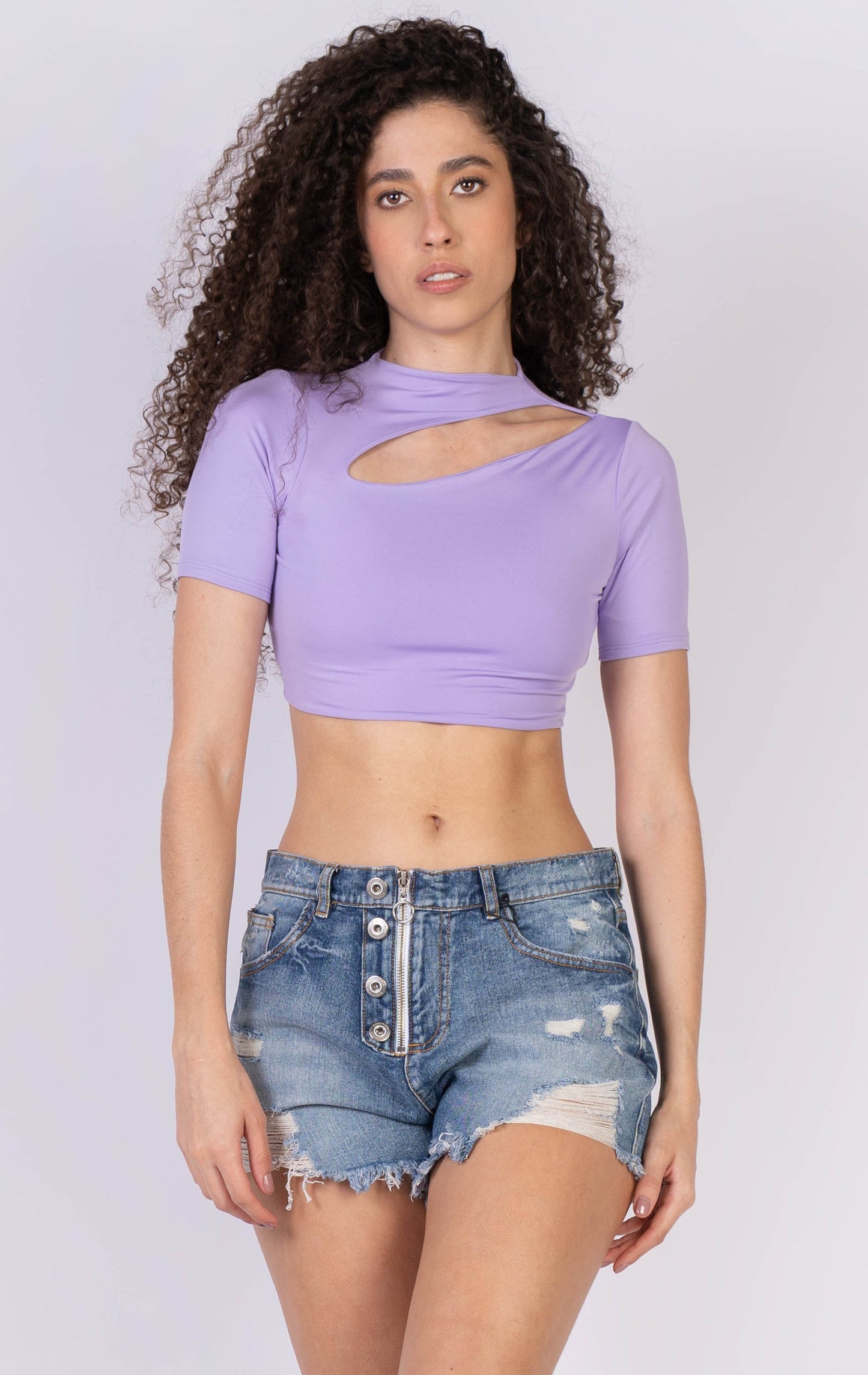 Crop top Violeta