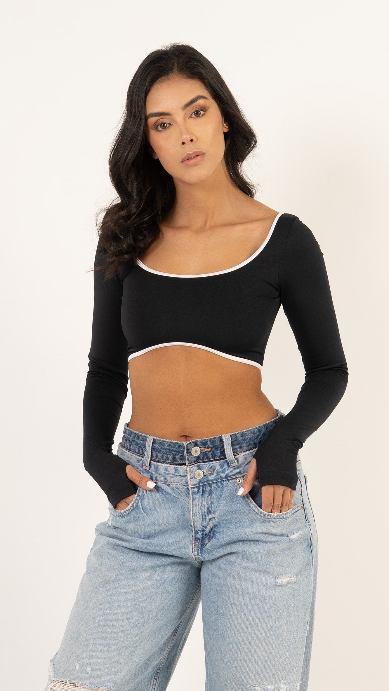 Crop top Monserrat