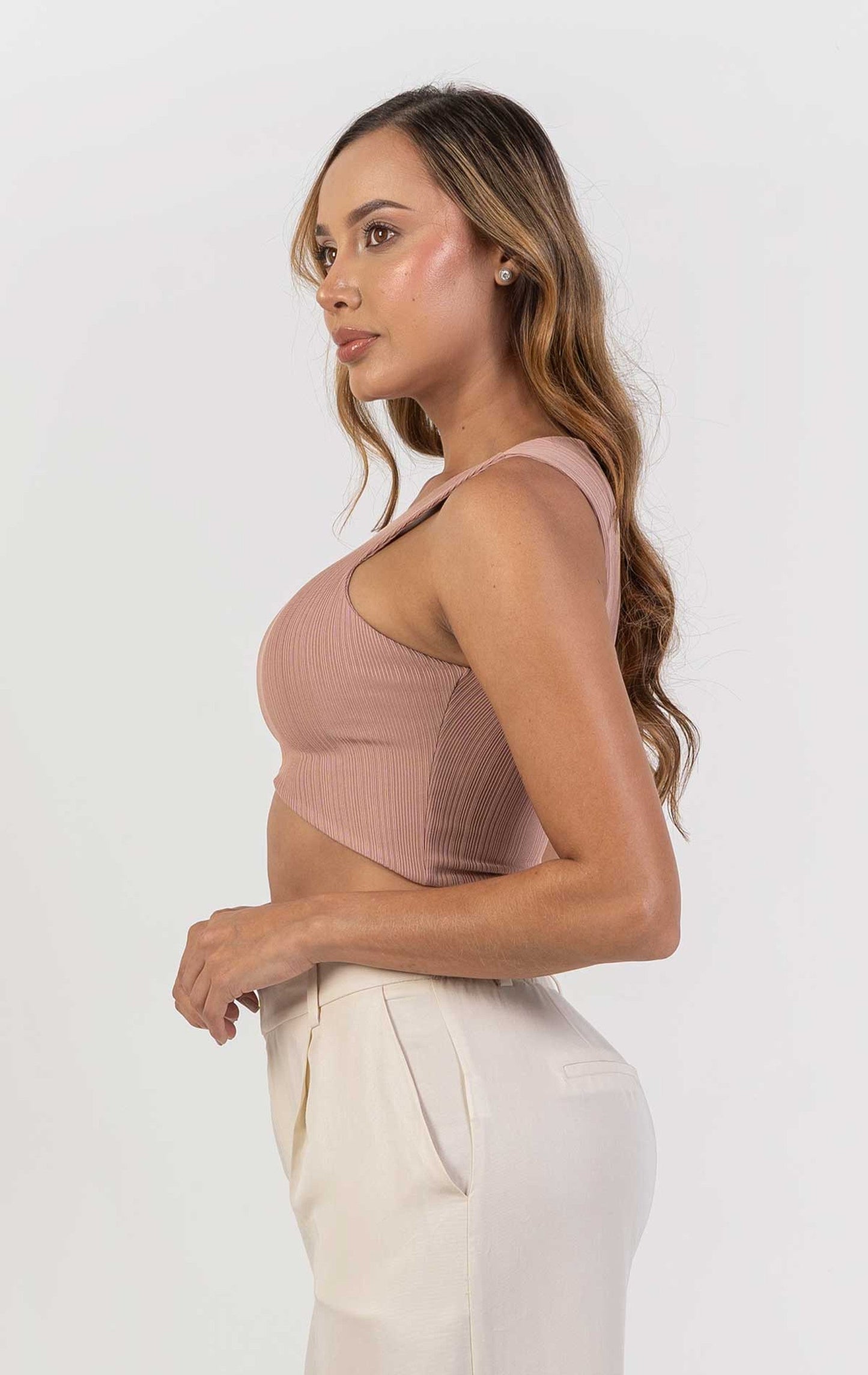 Crop top Lia RIB