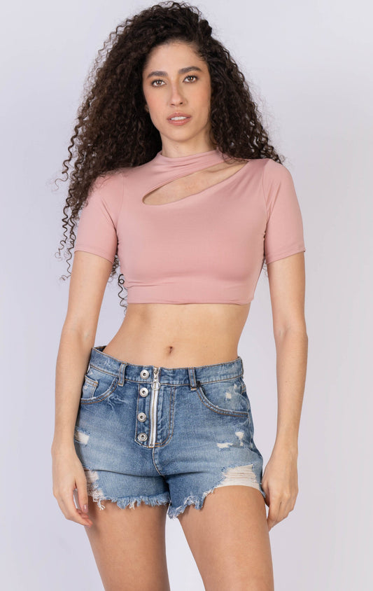 Crop top Violeta